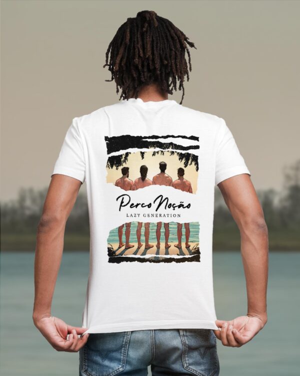 T-Shirt "Perco Noção" Branca (Premium) - Image 2