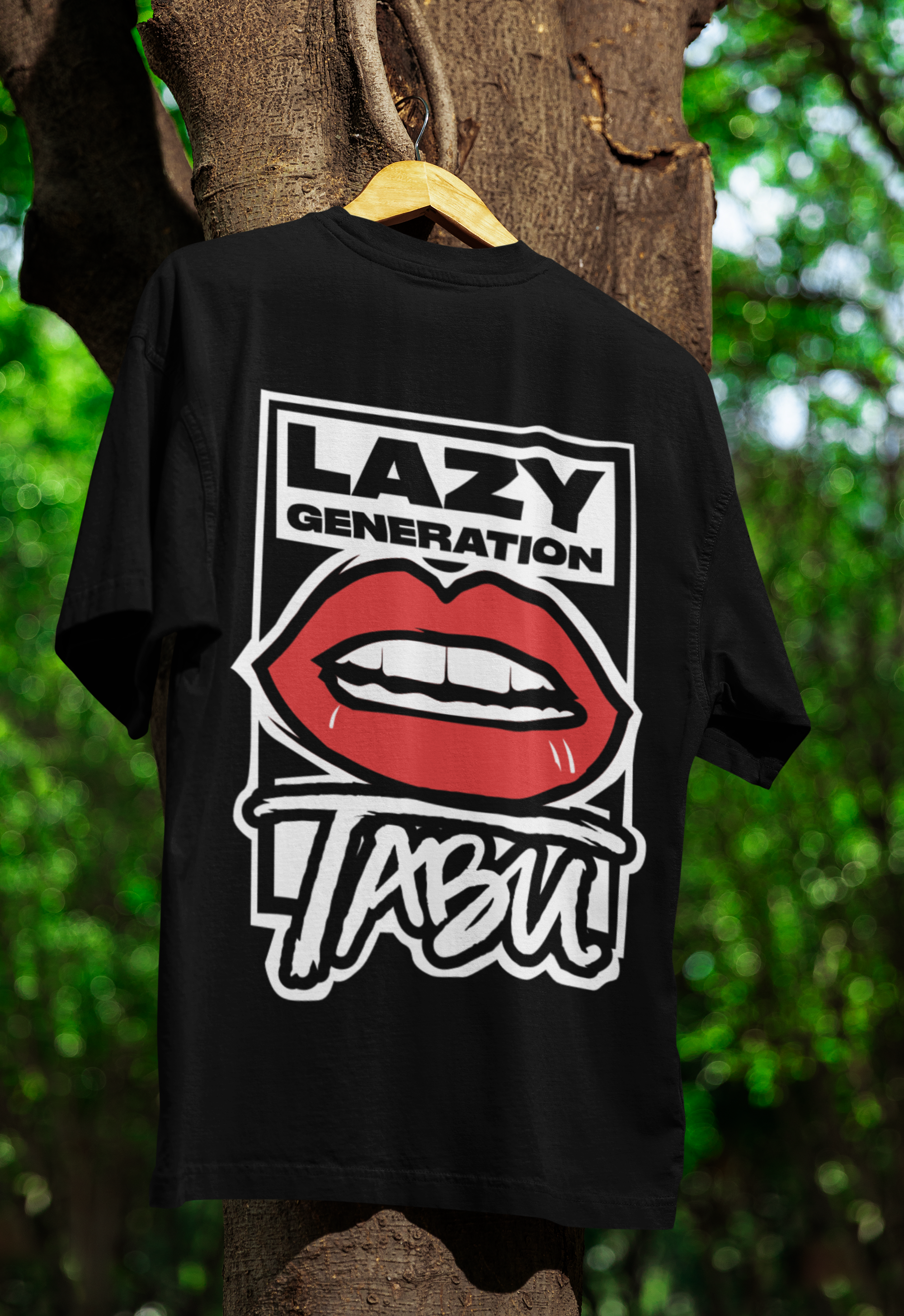 T-Shirt "Tabu" Preta